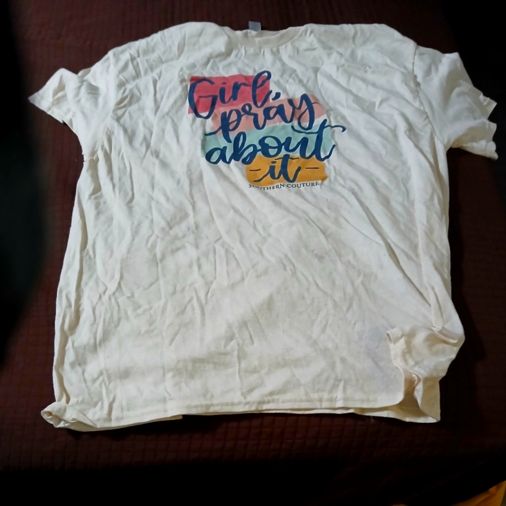 Girly shirt.